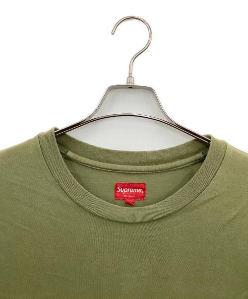 SUPREME（シュプリーム）SUPREME (シュプリーム) 半袖カットソー オリーブ サイズ:Lの古着・服飾アイテム