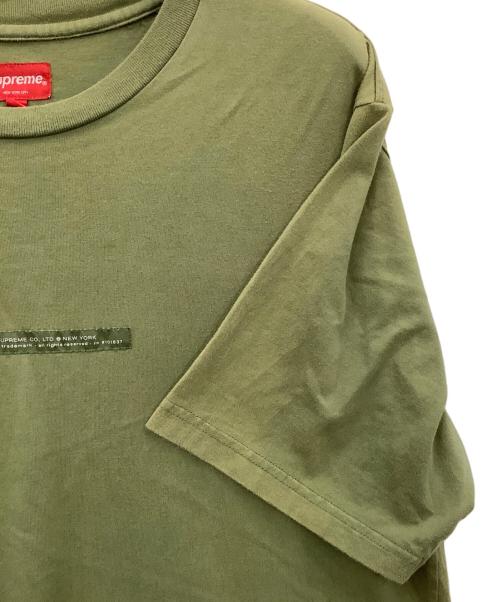 SUPREME（シュプリーム）SUPREME (シュプリーム) 半袖カットソー オリーブ サイズ:Lの古着・服飾アイテム