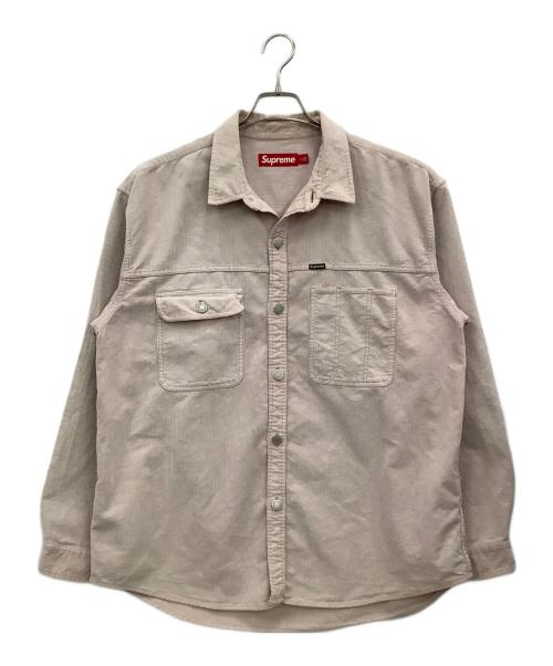 SUPREME（シュプリーム）SUPREME (シュプリーム) 長袖シャツ ピンク サイズ:Lの古着・服飾アイテム