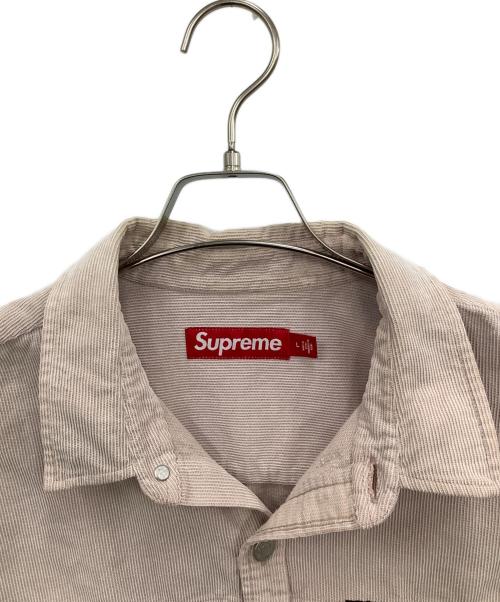 SUPREME（シュプリーム）SUPREME (シュプリーム) 長袖シャツ ピンク サイズ:Lの古着・服飾アイテム