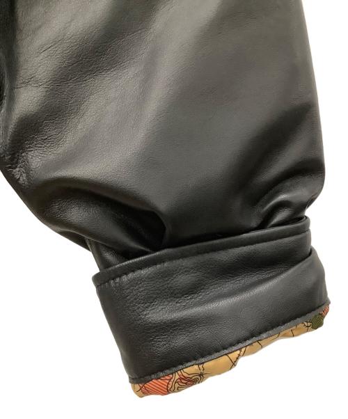 Eddie Bauer（エディーバウアー）Eddie Bauer (エディーバウアー) AVIREX (アヴィレックス) ダウンジャケット ブラック サイズ:Lの古着・服飾アイテム