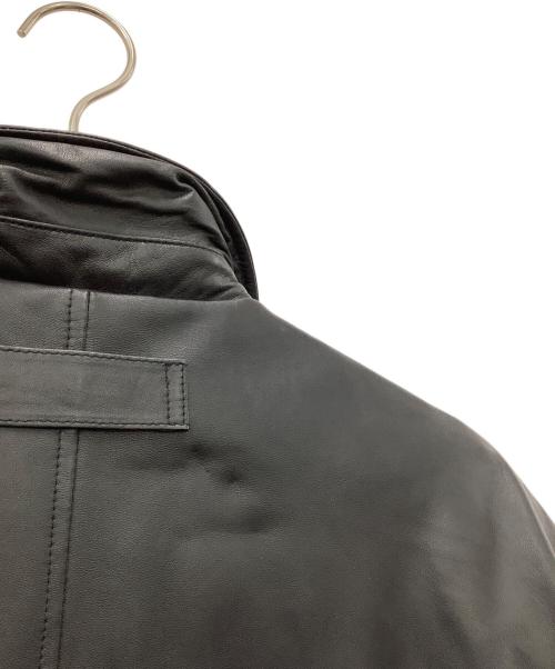 Eddie Bauer（エディーバウアー）Eddie Bauer (エディーバウアー) AVIREX (アヴィレックス) ダウンジャケット ブラック サイズ:Lの古着・服飾アイテム