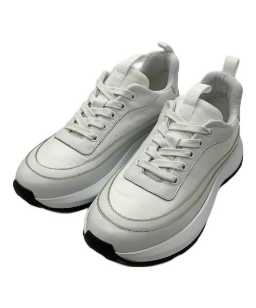 HERMES（エルメス）HERMES (エルメス) スニーカー ホワイト サイズ:37.5の古着・服飾アイテム