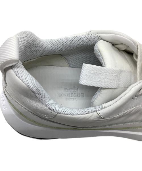 HERMES（エルメス）HERMES (エルメス) スニーカー ホワイト サイズ:37.5の古着・服飾アイテム