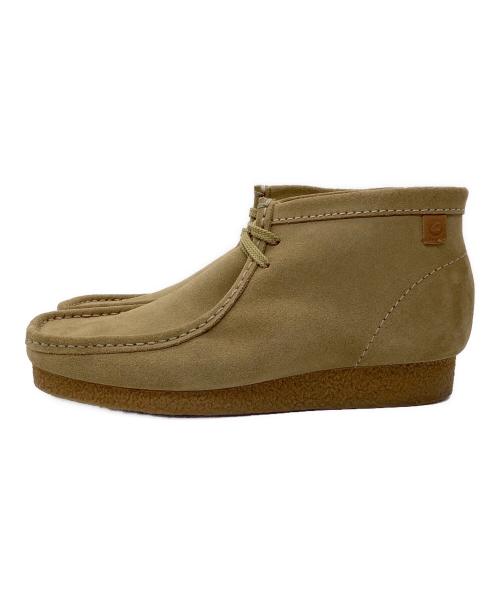 CLARKS（クラークス）CLARKS (クラークス) ワラビーブーツ ベージュ サイズ:26.5の古着・服飾アイテム