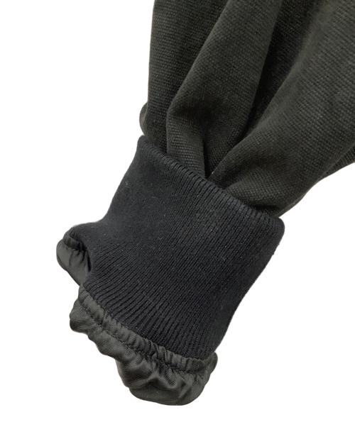 AVIREX（アヴィレックス）AVIREX (アヴィレックス) LEATHER PATCH DUCK HOOD JACKET ブラック サイズ:Mの古着・服飾アイテム