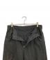 中古・古着 AVIREX (アヴィレックス) LEATHER PATCH DUCK DOUBLE KNEE PANTS ブラック サイズ:XL：15000円