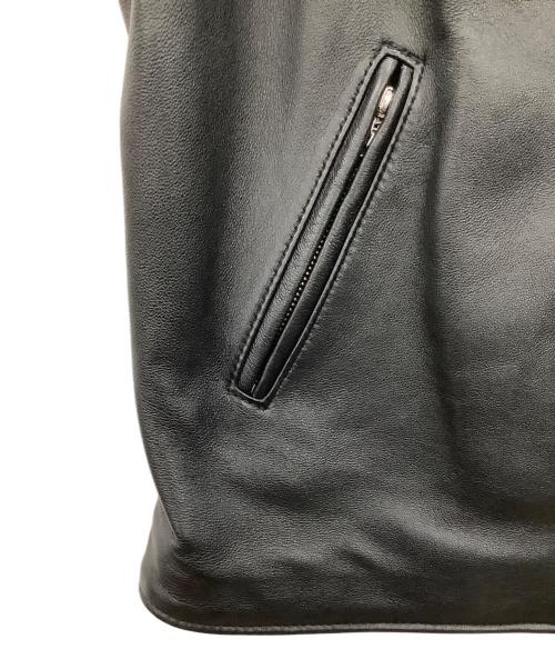 SCHOTT BROS.（ショットブロス）SCHOTT BROS. (ショットブロス) ダブルライダースレザージャケット ブラック サイズ:38の古着・服飾アイテム