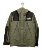THE NORTH FACEザ ノース フェイス）の古着「マウンテンジャケット」｜グリーン×ブラック