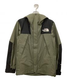 THE NORTH FACE（ザ ノース フェイス）の古着「マウンテンジャケット」｜グリーン×ブラック