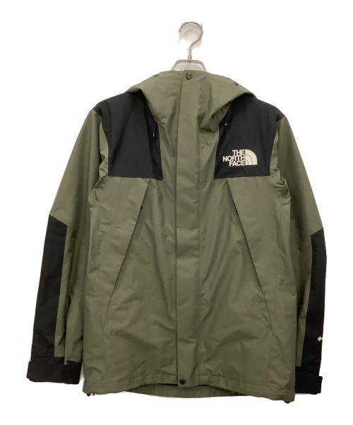 THE NORTH FACE（ザ ノース フェイス）THE NORTH FACE (ザ ノース フェイス) マウンテンジャケット グリーン×ブラック サイズ:Mの古着・服飾アイテム