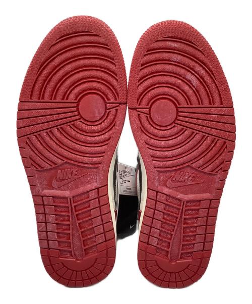 NIKE（ナイキ）NIKE (ナイキ) Nike Air Jordan 1  HIGH OG レッド×ホワイト サイズ:26.5cmの古着・服飾アイテム