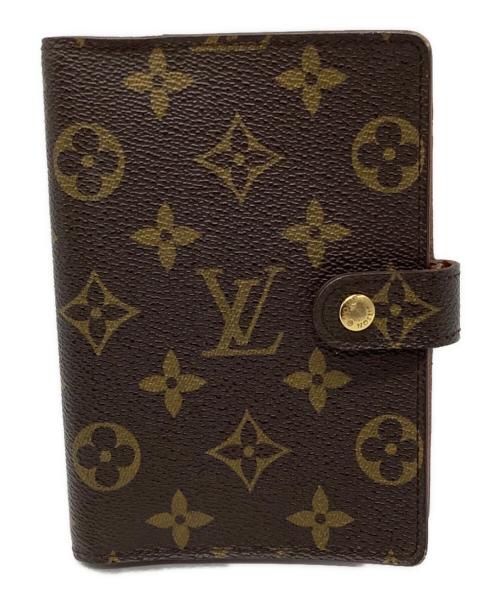 LOUIS VUITTON（ルイ ヴィトン）LOUIS VUITTON (ルイ ヴィトン) 手帳カバー/アジェンダPM ブラウンの古着・服飾アイテム