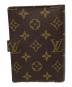 LOUIS VUITTON (ルイ ヴィトン) 手帳カバー/アジェンダPM ブラウン：9000円