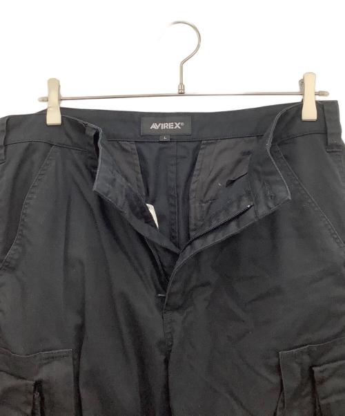 AVIREX（アヴィレックス）AVIREX (アヴィレックス) ベイカーパンツ ブラック サイズ:Lの古着・服飾アイテム