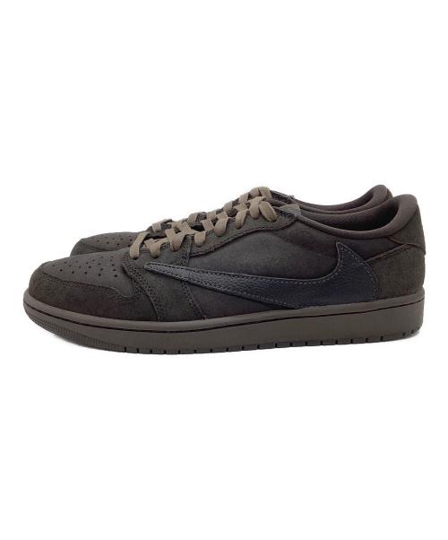 NIKE（ナイキ）NIKE (ナイキ) TRAVIS SCOTT (トラヴィススコット) ローカットスニーカー ブラウン サイズ:27.5の古着・服飾アイテム