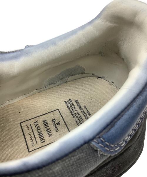 Maison MIHARA YASUHIRO（メゾン ミハラ ヤスヒロ）Maison MIHARA YASUHIRO (メゾン ミハラ ヤスヒロ) ローカットスニーカー インディゴ サイズ:41の古着・服飾アイテム