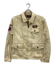 POLO RALPH LAUREN（ポロ・ラルフローレン）の古着「サマーフライトジャケット」｜ベージュ