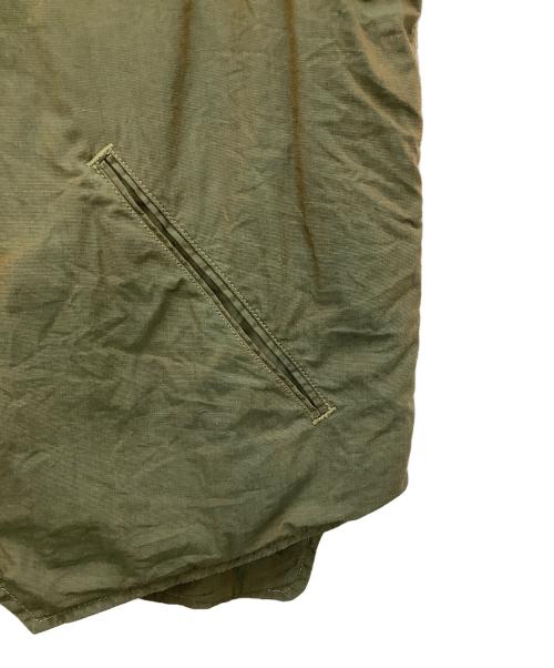POST O'ALLS（ポストオーバーオールズ）POST O'ALLS (ポストオーバーオールズ) ジップベスト グリーン サイズ:Sの古着・服飾アイテム