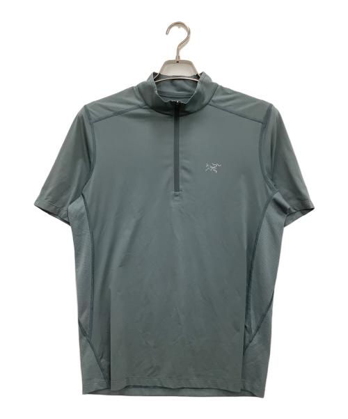 ARC'TERYX（アークテリクス）ARC'TERYX (アークテリクス) ハーフジップカットソー ブルー サイズ:Sの古着・服飾アイテム