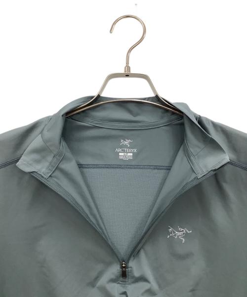 ARC'TERYX（アークテリクス）ARC'TERYX (アークテリクス) ハーフジップカットソー ブルー サイズ:Sの古着・服飾アイテム