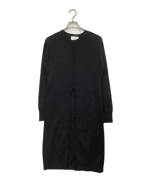CLANE（クラネ）CLANE (クラネ) ニットワンピース ブラック サイズ:1の古着・服飾アイテム
