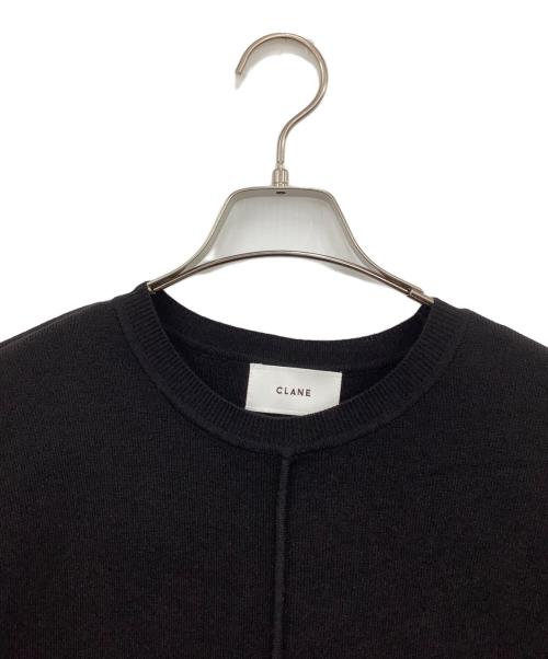 CLANE（クラネ）CLANE (クラネ) ニットワンピース ブラック サイズ:1の古着・服飾アイテム