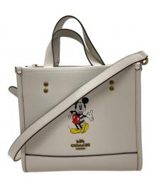 COACH×DISNEY（コーチ×ディズニー）の古着「ショルダーバッグ」｜アイボリー