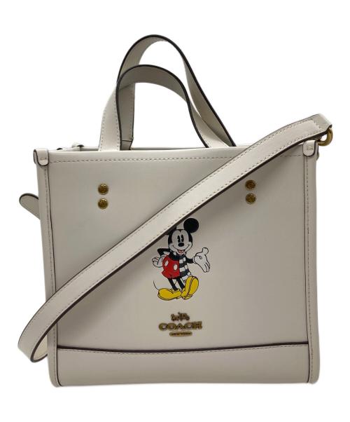 COACH（コーチ）COACH (コーチ) Disney (ディズニー) ショルダーバッグ アイボリーの古着・服飾アイテム