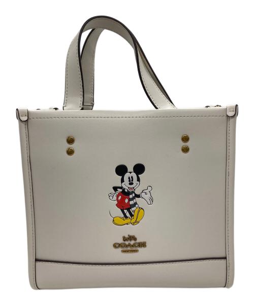 COACH（コーチ）COACH (コーチ) Disney (ディズニー) ショルダーバッグ アイボリーの古着・服飾アイテム