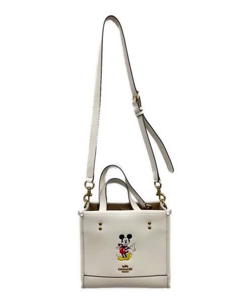 COACH（コーチ）COACH (コーチ) Disney (ディズニー) ショルダーバッグ アイボリーの古着・服飾アイテム