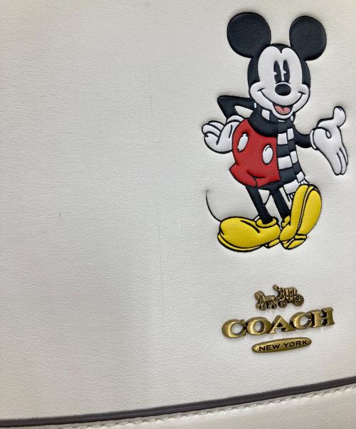 COACH（コーチ）COACH (コーチ) Disney (ディズニー) ショルダーバッグ アイボリーの古着・服飾アイテム