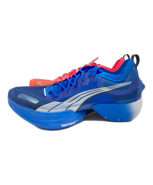 PUMA（プーマ）PUMA (プーマ) FAST-R ニトロエリート ブルー×レッド サイズ:27.5の古着・服飾アイテム