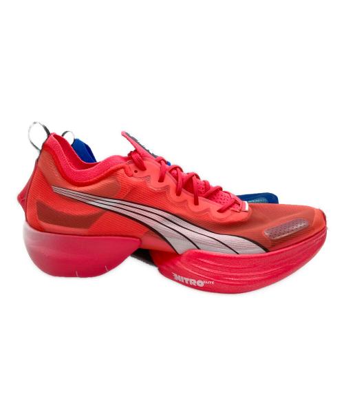 PUMA（プーマ）PUMA (プーマ) FAST-R ニトロエリート ブルー×レッド サイズ:27.5の古着・服飾アイテム