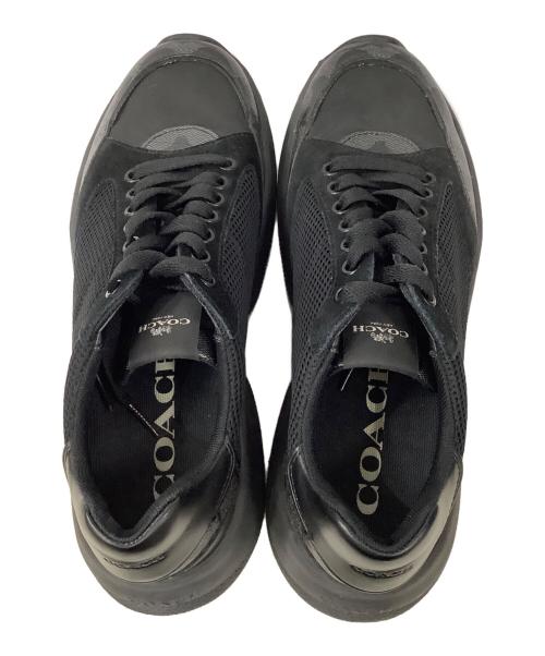 COACH（コーチ）COACH (コーチ) ローカットスニーカー ブラック サイズ:26の古着・服飾アイテム