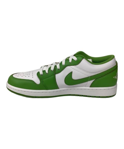 NIKE（ナイキ）NIKE (ナイキ) エアジョーダン1 LOW SE グリーン×ホワイト サイズ:28の古着・服飾アイテム