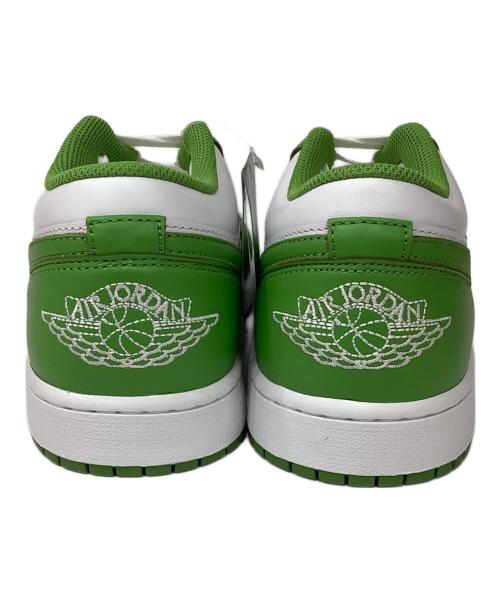 NIKE（ナイキ）NIKE (ナイキ) エアジョーダン1 LOW SE グリーン×ホワイト サイズ:28の古着・服飾アイテム