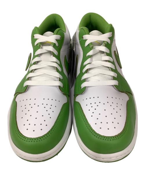 NIKE（ナイキ）NIKE (ナイキ) エアジョーダン1 LOW SE グリーン×ホワイト サイズ:28の古着・服飾アイテム