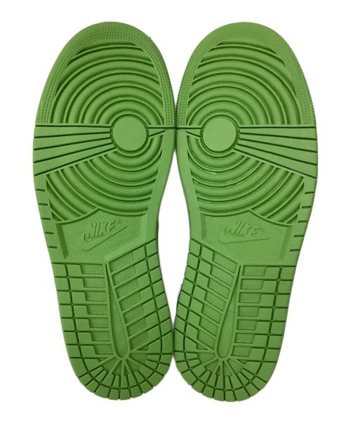 NIKE（ナイキ）NIKE (ナイキ) エアジョーダン1 LOW SE グリーン×ホワイト サイズ:28の古着・服飾アイテム