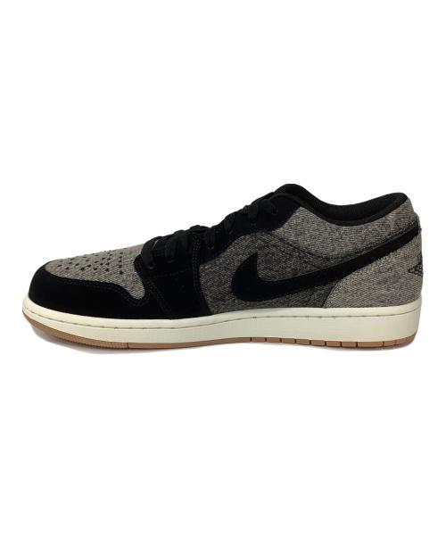 NIKE（ナイキ）NIKE (ナイキ) エアジョーダン1 LOW SE グレー×ブラック サイズ:28の古着・服飾アイテム