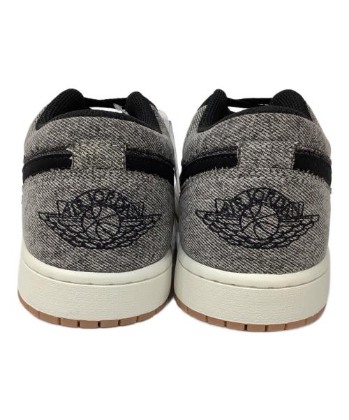 NIKE（ナイキ）NIKE (ナイキ) エアジョーダン1 LOW SE グレー×ブラック サイズ:28の古着・服飾アイテム