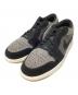 NIKE（ナイキ）の古着「エアジョーダン1 LOW SE」｜グレー×ブラック