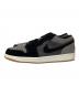 NIKE (ナイキ) エアジョーダン1 LOW SE グレー×ブラック サイズ:28：10000円