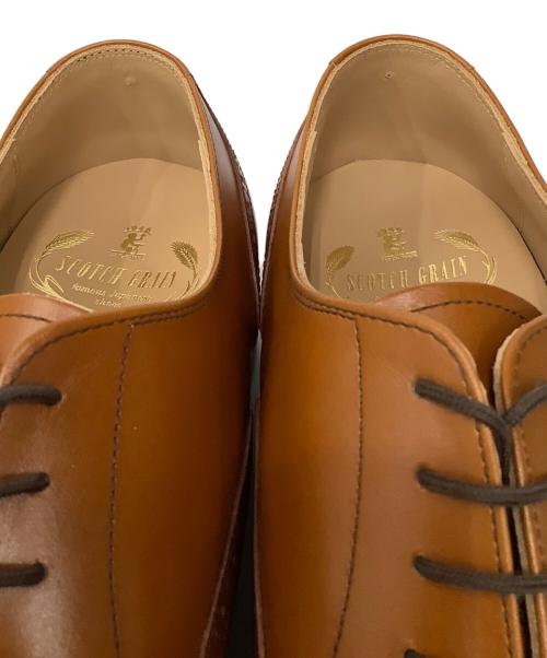 SCOTCH GRAIN（スコッチグレイン）SCOTCH GRAIN (スコッチグレイン) ウィングチップシューズ ブラウン サイズ:27の古着・服飾アイテム