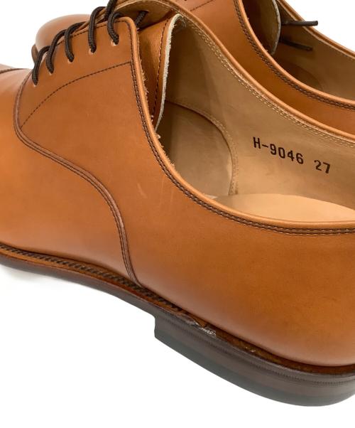 SCOTCH GRAIN（スコッチグレイン）SCOTCH GRAIN (スコッチグレイン) ストレートチップシューズ ブラウン サイズ:27の古着・服飾アイテム