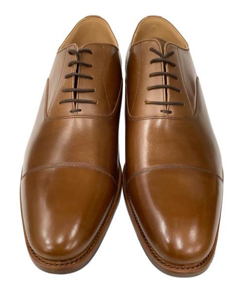 SCOTCH GRAIN（スコッチグレイン）SCOTCH GRAIN (スコッチグレイン) ストレートチップシューズ ブラウン サイズ:27の古着・服飾アイテム
