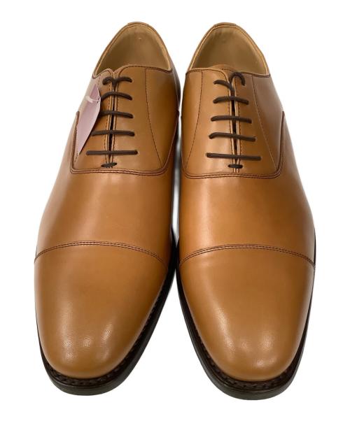 SCOTCH GRAIN（スコッチグレイン）SCOTCH GRAIN (スコッチグレイン) ストレートチップシューズ ブラウン サイズ:27の古着・服飾アイテム
