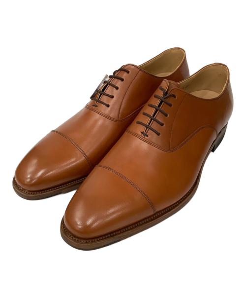 SCOTCH GRAIN（スコッチグレイン）SCOTCH GRAIN (スコッチグレイン) ストレートチップシューズ ブラウン サイズ:27の古着・服飾アイテム