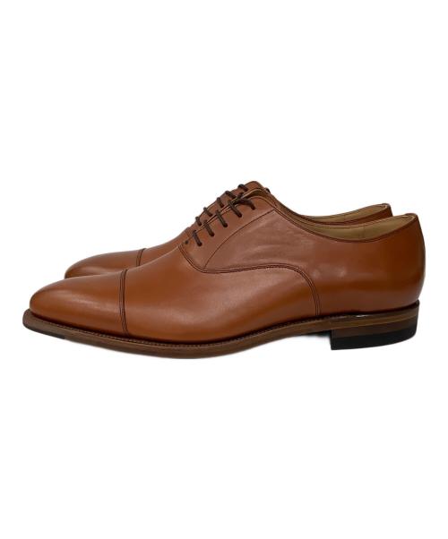 SCOTCH GRAIN（スコッチグレイン）SCOTCH GRAIN (スコッチグレイン) ストレートチップシューズ ブラウン サイズ:27の古着・服飾アイテム