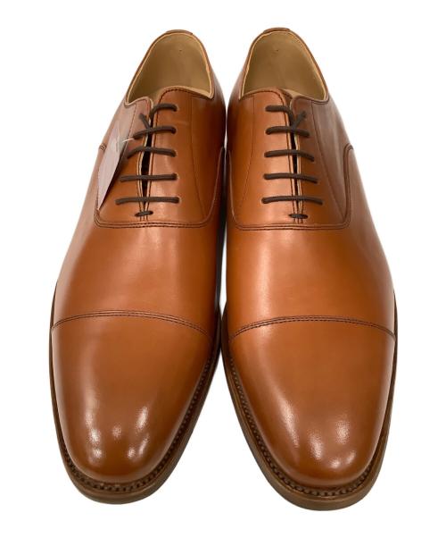 SCOTCH GRAIN（スコッチグレイン）SCOTCH GRAIN (スコッチグレイン) ストレートチップシューズ ブラウン サイズ:27の古着・服飾アイテム